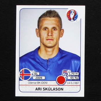 Ari Skulason Panini Sticker No. 614 - Euro 2016