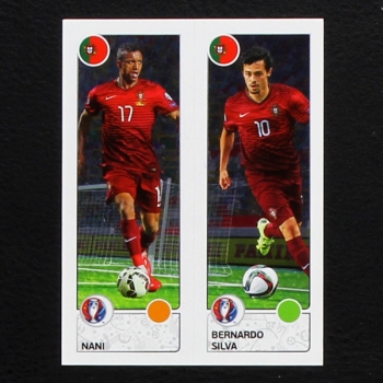 Nani - Silva Panini Sticker No. 602 - Euro 2016