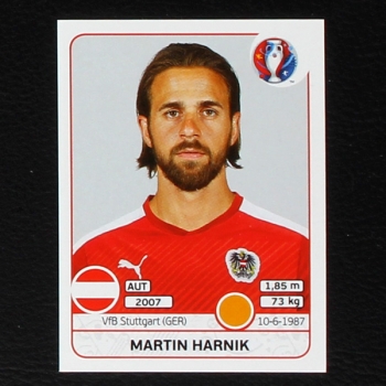 Martin Harnik Panini Sticker No. 644 - Euro 2016