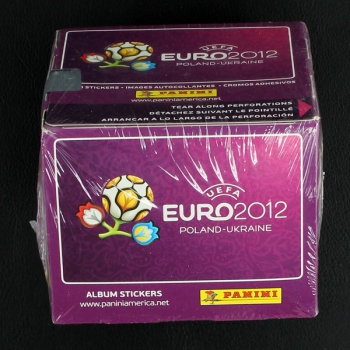 Euro 2012 Panini Sticker Box 50 Bags - USA Version