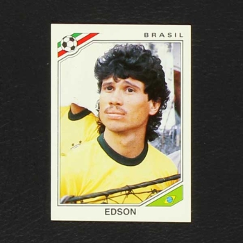 Mexico 86 Nr. 242 Panini Sticker Edson