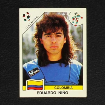 Italia 90 Nr. 288 Panini Sticker Eduardo Nino