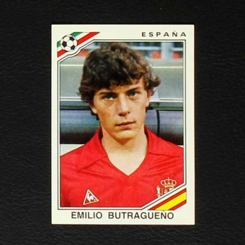 Mexico 86 Nr. 270 Panini Sticker Emilio Butragueno