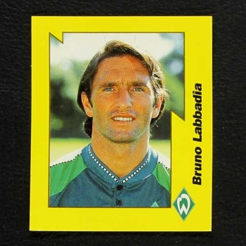 Bruno Labbadia Panini Sticker Serie Fußball 97-98 Endphase