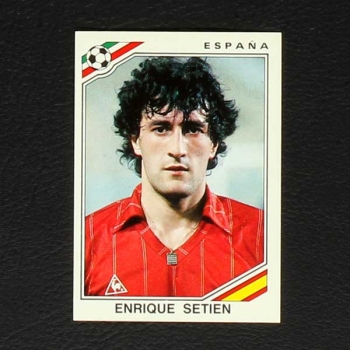 Mexico 86 Nr. 269 Panini Sticker Enrique Setien