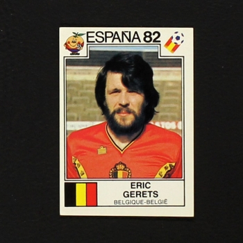 Espana 82 Nr. 203 Panini Sticker Eric Gerets