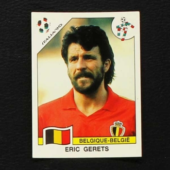 Italia 90 Nr. 329 Panini Sticker Eric Gerets