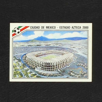 Mexico 86 Nr. 017 Panini Sticker Estadio Azteca 2000