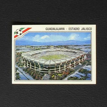 Mexico 86 Nr. 019 Panini Sticker Estadio Jalisco