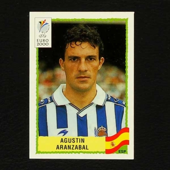 Euro 2000 No. 195 Panini sticker Aranzabal