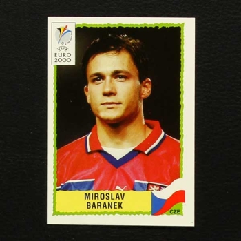 Euro 2000 Nr. 311 Panini Sticker Miroslav Baranek