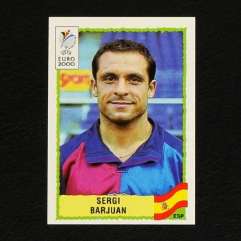 Euro 2000 No. 194 Panini sticker Sergi Barjuan