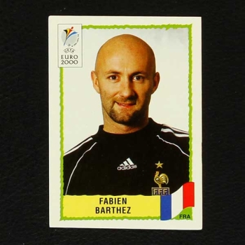 Euro 2000 Nr. 339 Panini Sticker Fabien Barthez