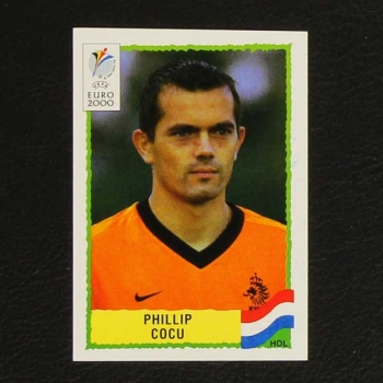 Euro 2000 No. 281 Panini sticker Phillip Cocu