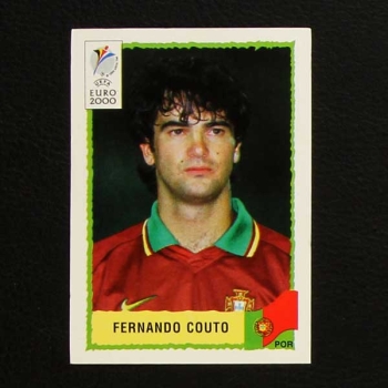 Euro 2000 Nr. 053 Panini Sticker Fernando Couto