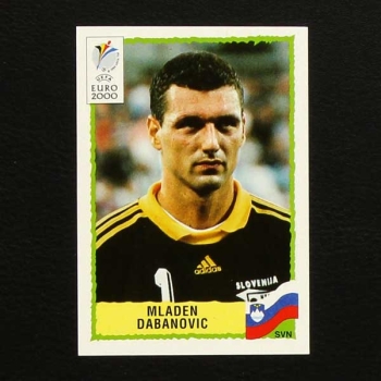 Euro 2000 No. 270 Panini sticker Mladen Davanovic