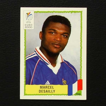 Euro 2000 No. 344 Panini sticker Marcel Desailly