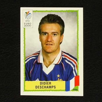 Euro 2000 Nr. 346 Panini Sticker Didier Deschamps