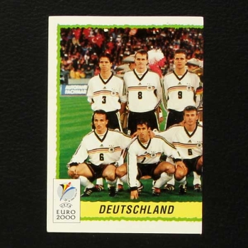 Euro 2000 Nr. 004 Panini Sticker Deutschland Teil 1