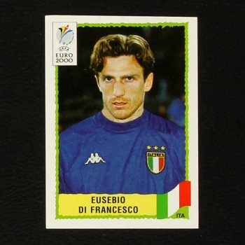 Euro 2000 Nr. 180 Panini Sticker Eusebio Di Francesco