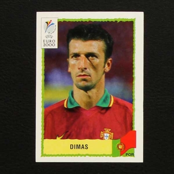 Euro 2000 Nr. 054 Panini Sticker Dimas