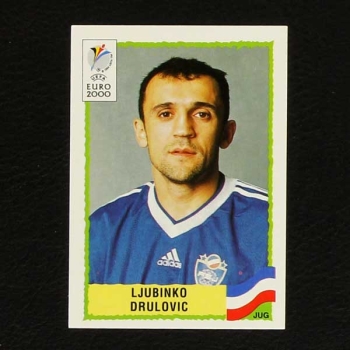 Euro 2000 Nr. 226 Panini Sticker Ljubinko Drulovic