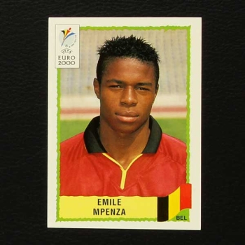 Euro 2000 Nr. 112 Panini Sticker Emile Mpenza