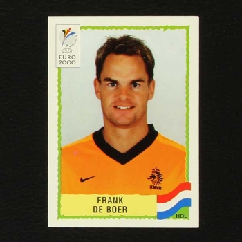 Euro 2000 No. 276 Panini sticker Frank De Boer