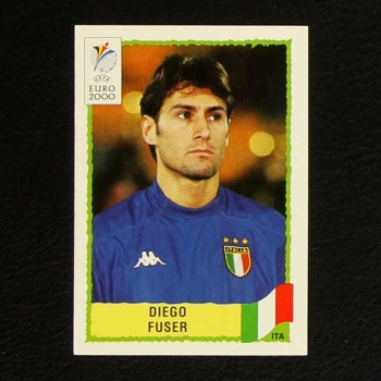 Euro 2000 Nr. 177 Panini Sticker Diego Fuser