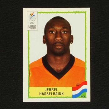 Euro 2000 Nr. 290 Panini Sticker Jerrel Hasselbaink