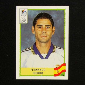 Euro 2000 No. 197 Panini sticker Fernando Hierro