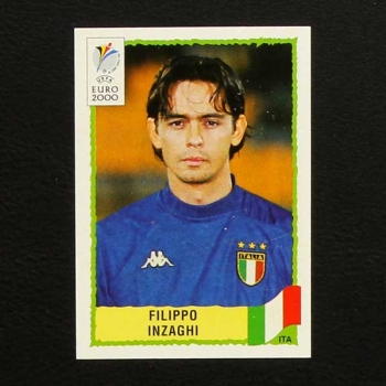 Euro 2000 Nr. 182 Panini Sticker Filippo Inzaghi