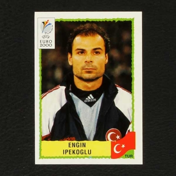 Euro 2000 Nr. 163 Panini Sticker Engin Ipekoglu