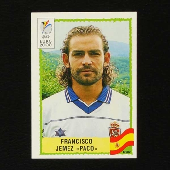 Euro 2000 No. 196 Panini sticker Jemez 