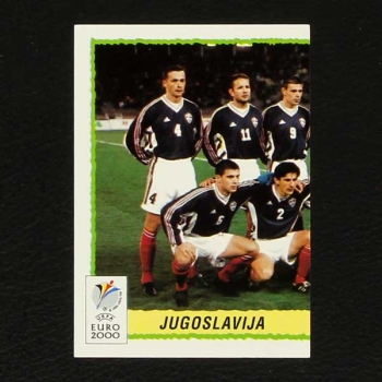 Euro 2000 No. 211 Panini sticker Jugoslavija part 1