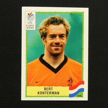 Euro 2000 No. 278 Panini sticker Bert Konterman