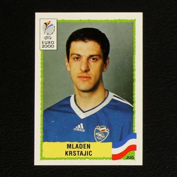 Euro 2000 Nr. 217 Panini Sticker Mladen Krstajic