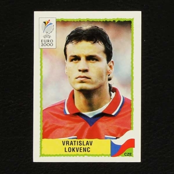 Euro 2000 Nr. 314 Panini Sticker Vratislav Lokvenc