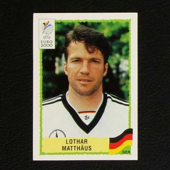 Euro 2000 Nr. 009 Panini Sticker Lothar Mathäus