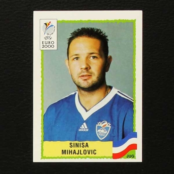 Euro 2000 Nr. 216 Panini Sticker Sinisa Mihajlovic