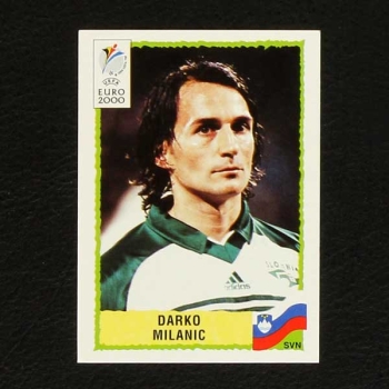 Euro 2000 Nr. 258 Panini Sticker Darko Milanic