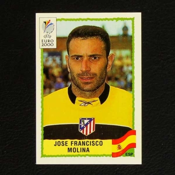 Euro 2000 No. 209 Panini sticker Molina