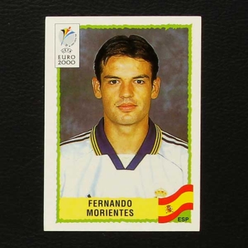 Euro 2000 No. 208 Panini sticker Morientes