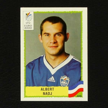 Euro 2000 No. 227 Panini sticker Albert Nadj