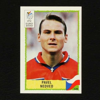 Euro 2000 Nr. 307 Panini Sticker Pavel Nedved