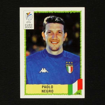 Euro 2000 Nr. 172 Panini Sticker Paolo Negro