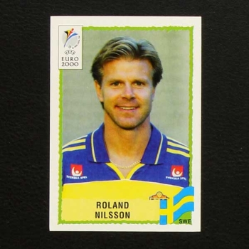 Euro 2000 No. 126 Panini sticker Roland Nilsson