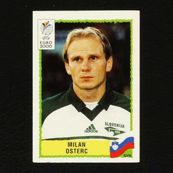 Euro 2000 No. 267 Panini sticker Milan Osterc