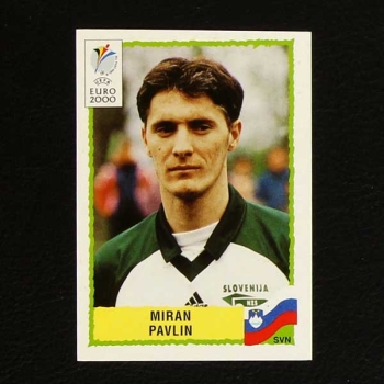 Euro 2000 No. 265 Panini sticker Milan Pavlin