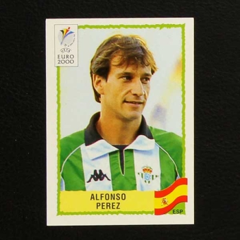 Euro 2000 No. 205 Panini sticker Alfonso Perez